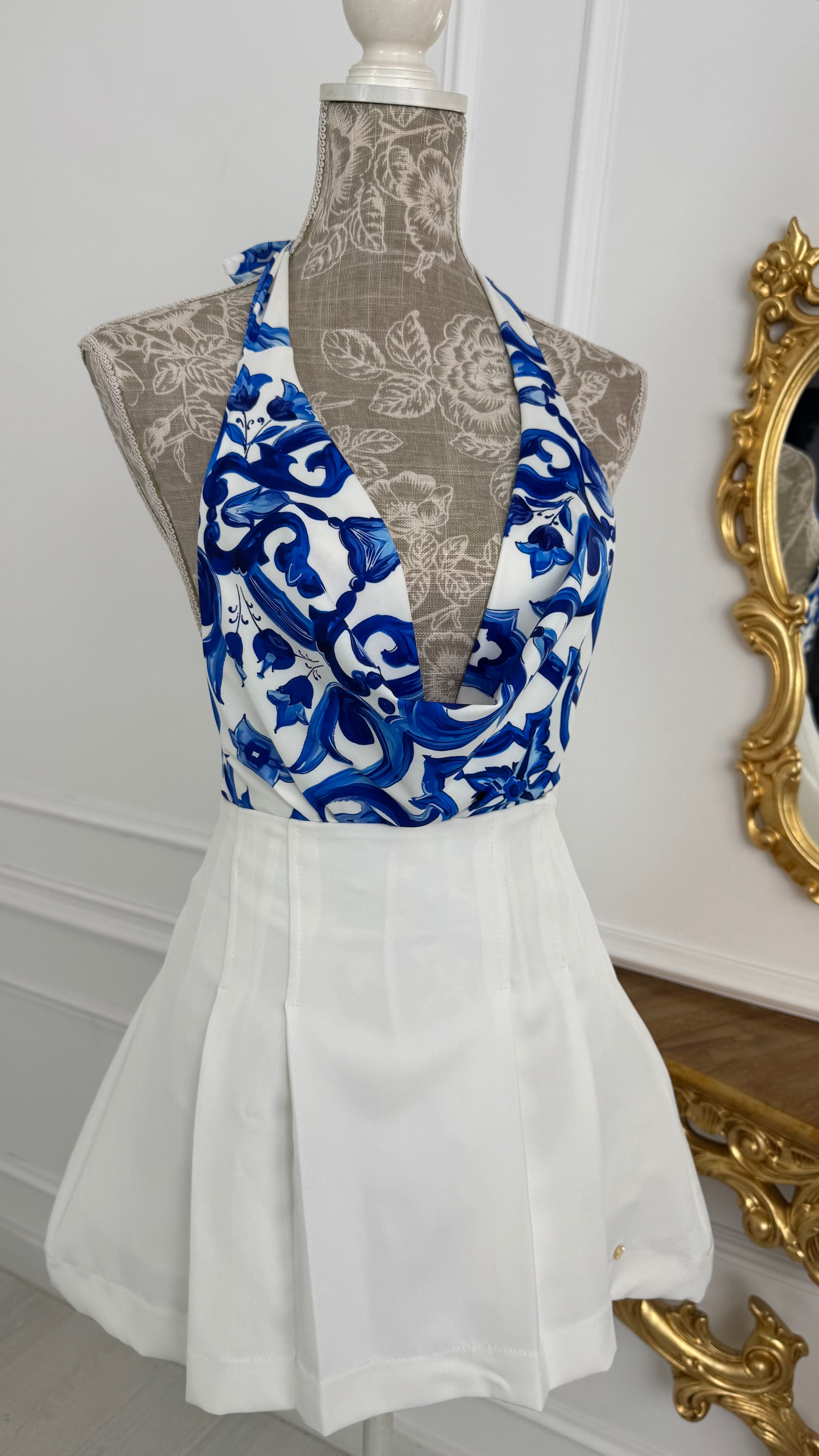 Top elastic cu decolteu Drapat " Laila " Majolica Top elastic cu decolteu Drapat " Laila " Majolica