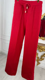 Pants "ERIA 500" Cotton Straight Large RED Pants "ERIA 500" Cotton Straight Large RED