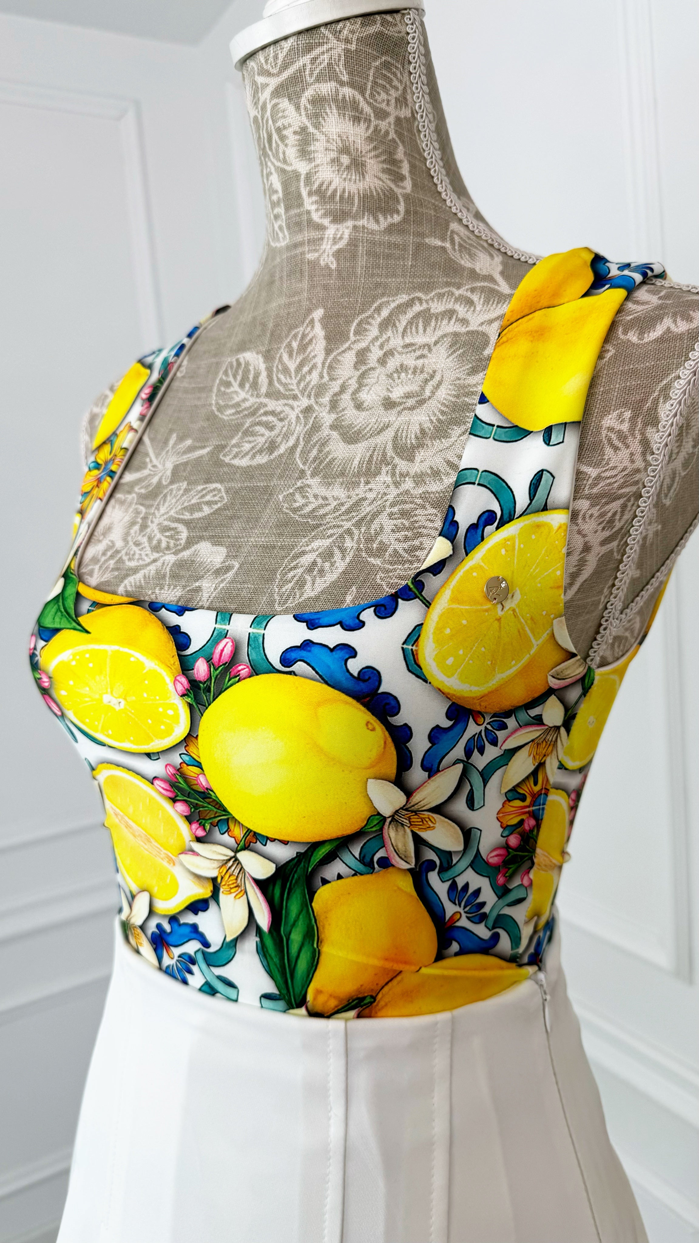 Body Modelador Elásticol "Hera" Amalfi LIMONES Body Modelador Elásticol "Hera" Amalfi LIMONES