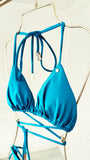 Sutien de baie triunghi "Tibetan Blue" cupe detașabile Sutien de baie triunghi "Tibetan Blue" cupe detașabile