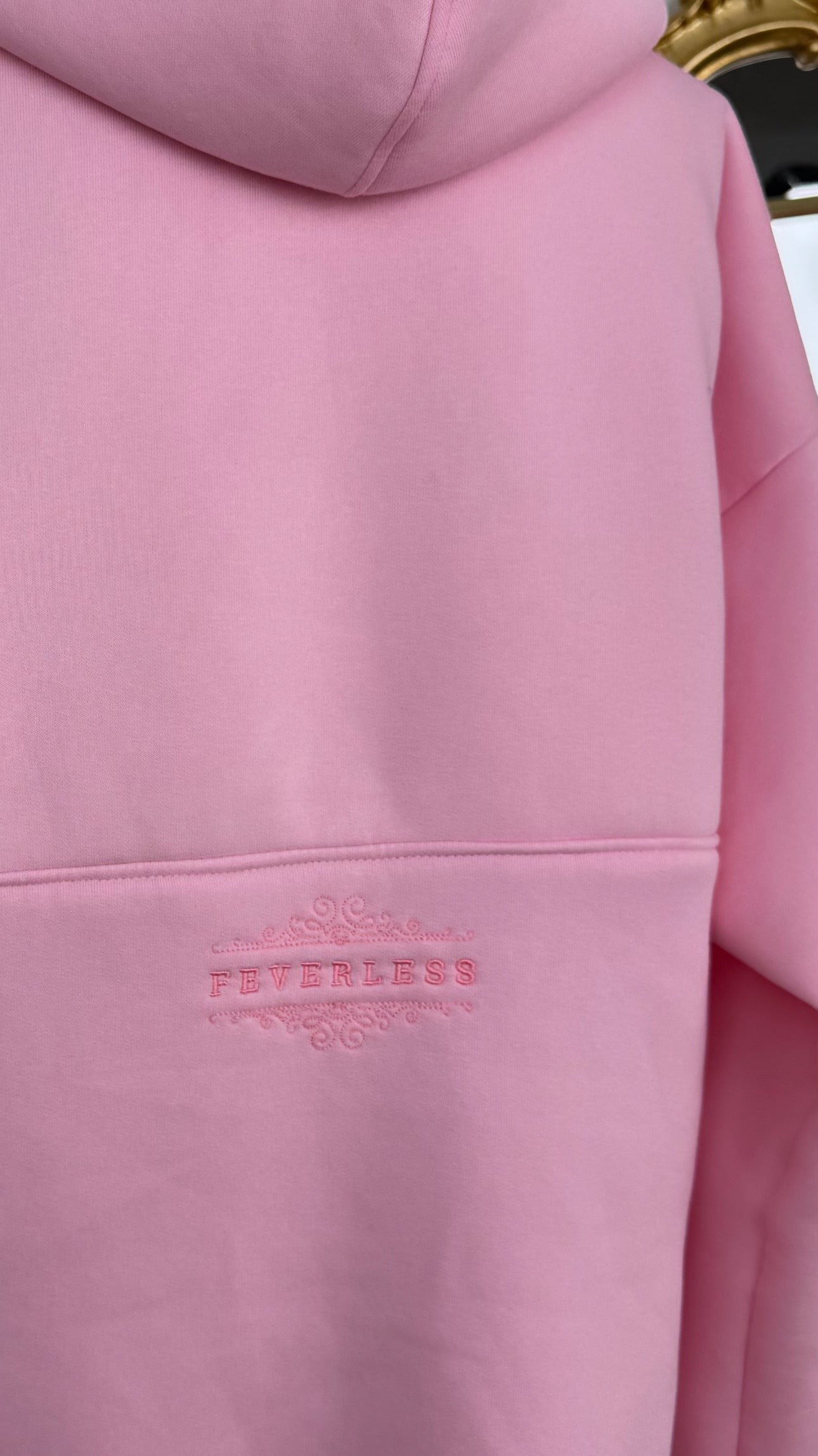Hanorac " Blush" SNAP cu capse și Satin pe interior BABY PINK Hanorac " Blush" SNAP cu capse și Satin pe interior BABY PINK