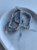3 Elastice Mătase Naturală Mici 1 cm ( culori la alegere) 3 Elastice Mătase Naturală Mici 1 cm ( culori la alegere)