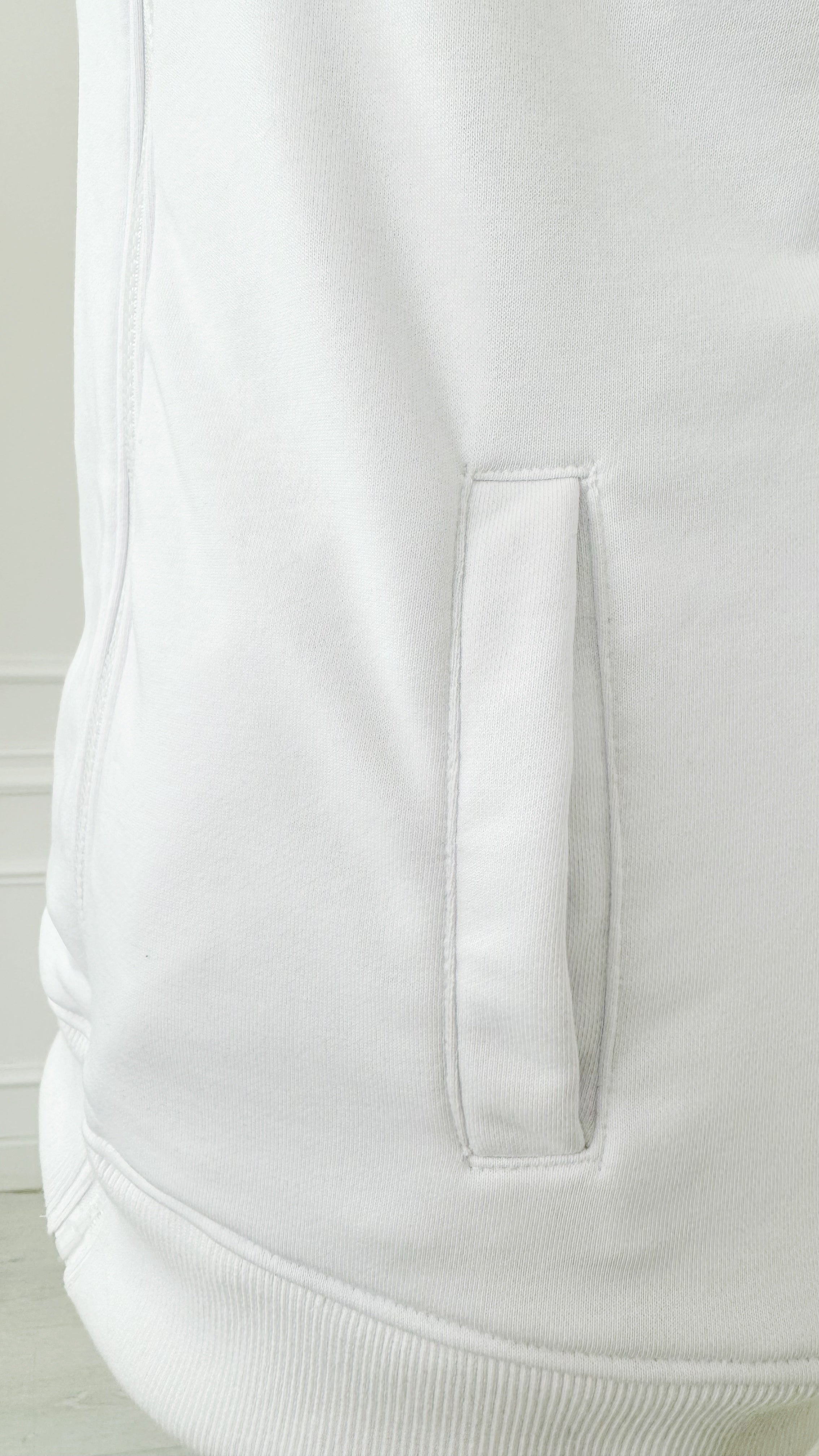 Blusa "Eria 330" con Cremallera BLANCA Blusa "Eria 330" con Cremallera BLANCA
