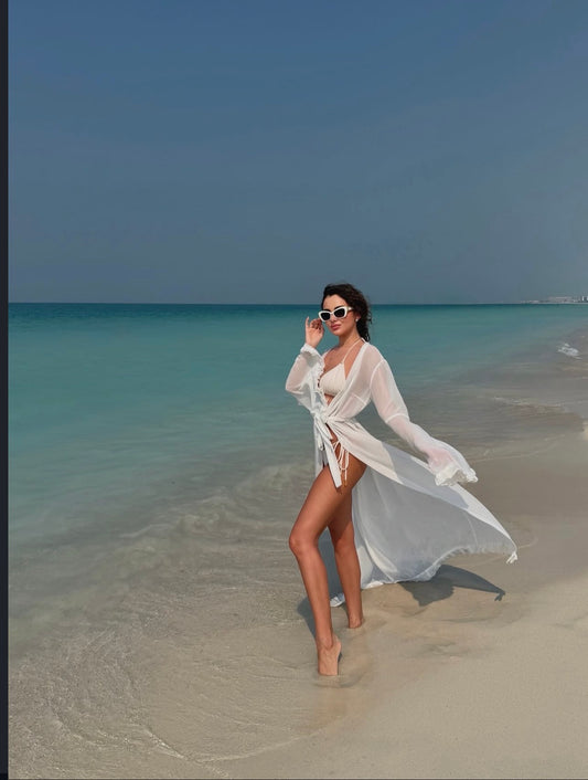 "Fantasia" Voile Cardigan