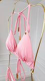 Sujetador de baño triangular "Baby Doll" Rosa Rubor Sujetador de baño triangular "Baby Doll" Rosa Rubor