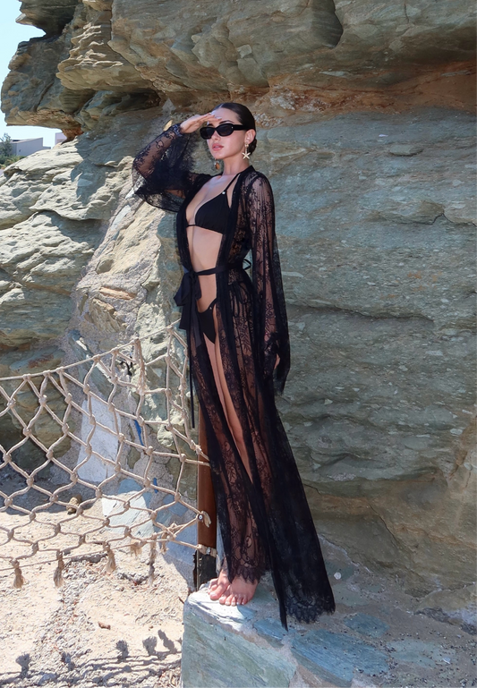 Beach Cardigan/Lace Robe "Delicate"