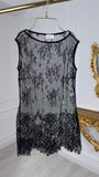 3-piece set: "Eria 330" backless blouse + Hera extra-short pants + Black Lace blouse. 3-piece set: "Eria 330" backless blouse + Hera extra-short pants + Black Lace blouse.