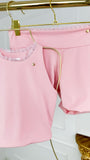 High waist elastic "HERA" shaper shorts Blush Pink High waist elastic "HERA" shaper shorts Blush Pink