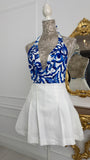 Top elastic cu decolteu Drapat " Laila " Majolica Top elastic cu decolteu Drapat " Laila " Majolica
