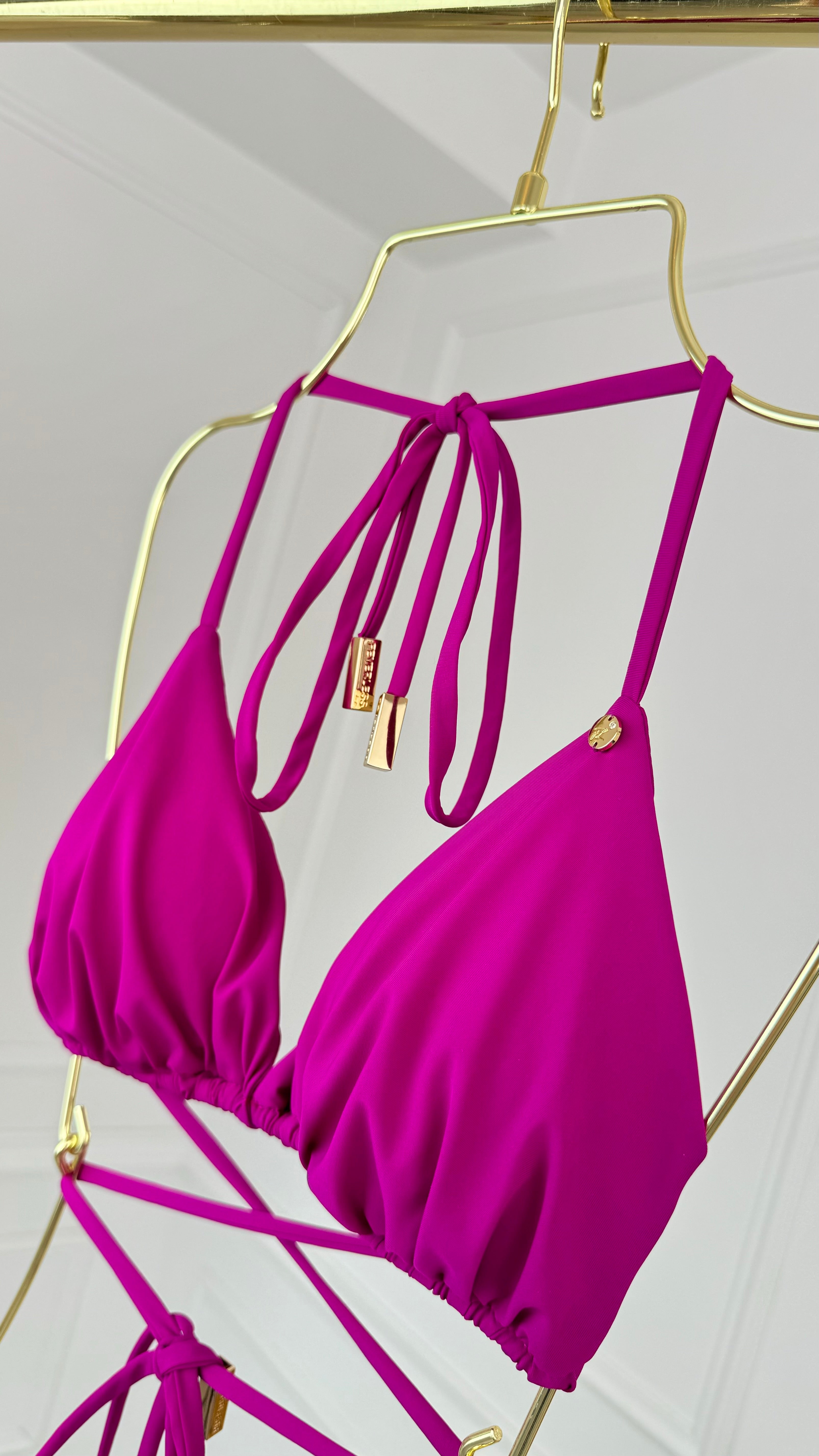 Triangle bathing bra "ORHIDEEA" removable cups Triangle bathing bra "ORHIDEEA" removable cups