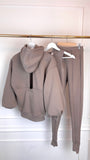 SET 3 Pieces "Blush" Backless Sweatshirt + Pants + Top - 5 Color Variations SET 3 Pieces "Blush" Backless Sweatshirt + Pants + Top - 5 Color Variations
