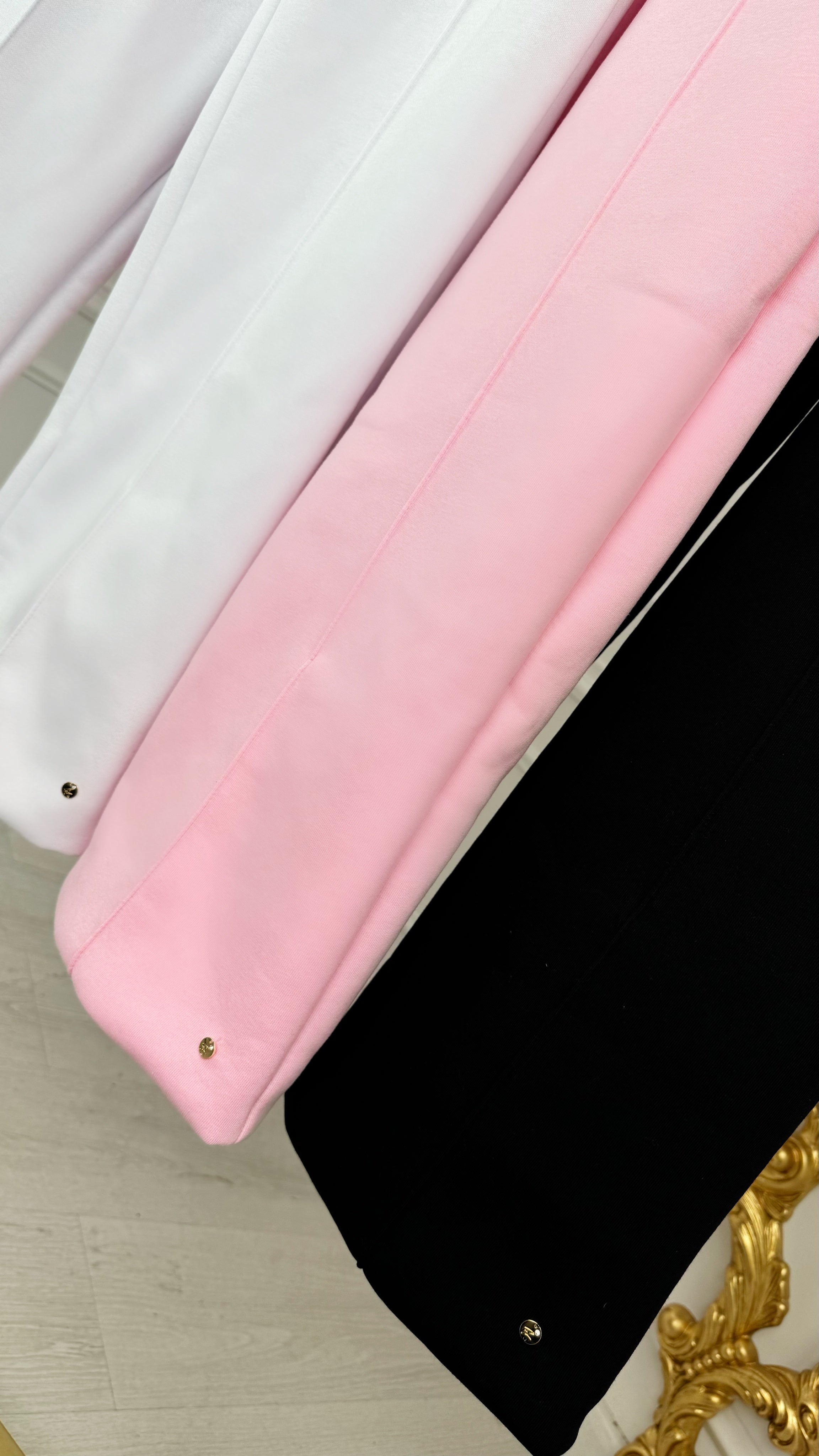 "ERIA 500" Pants, Straight-Leg, Wide, Cotton, WHITE "ERIA 500" Pants, Straight-Leg, Wide, Cotton, WHITE