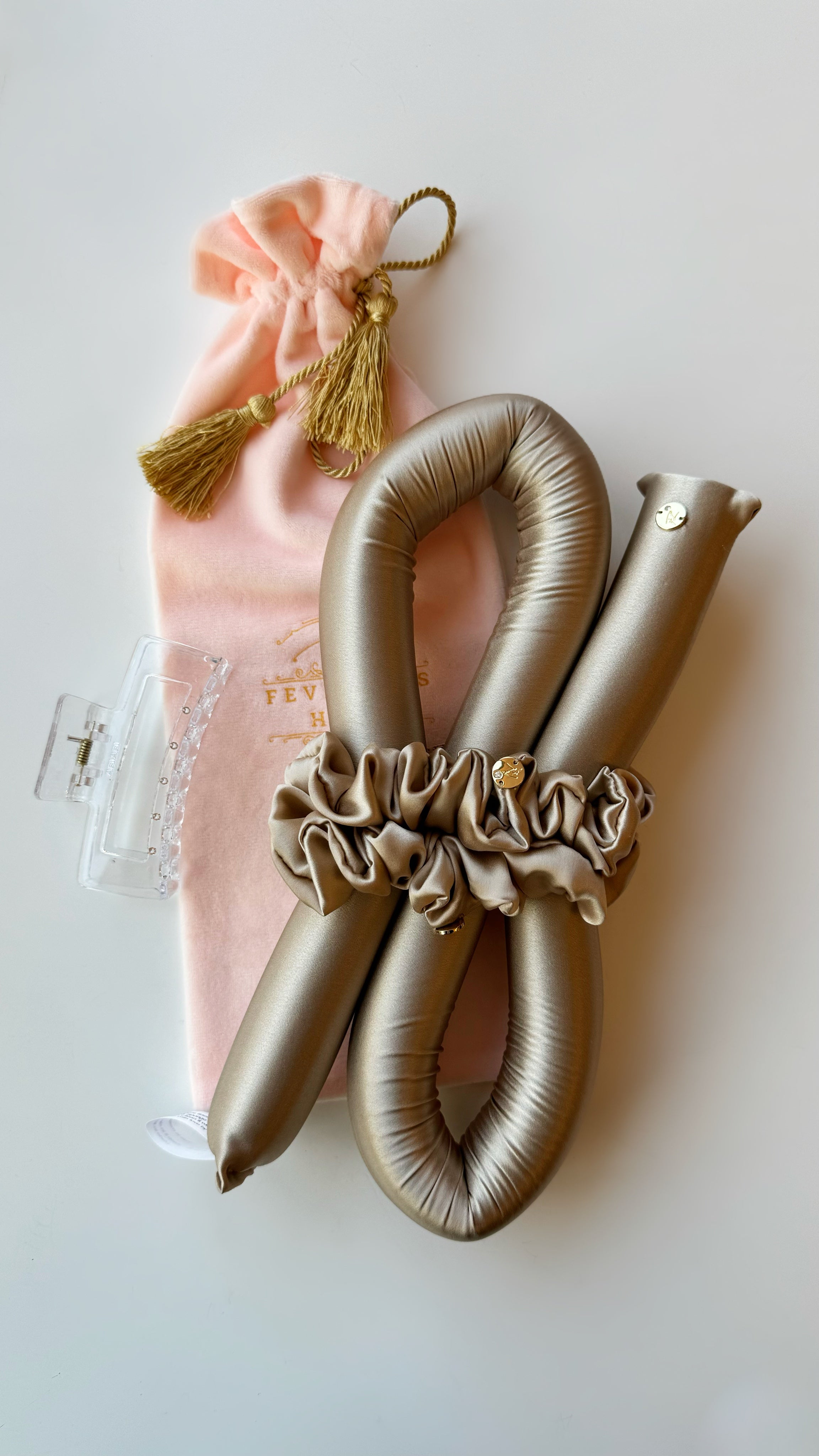 Rizadora XXL BLOWOUT sin Calor, elásticos SKIN Seda Natural Rizadora XXL BLOWOUT sin Calor, elásticos SKIN Seda Natural