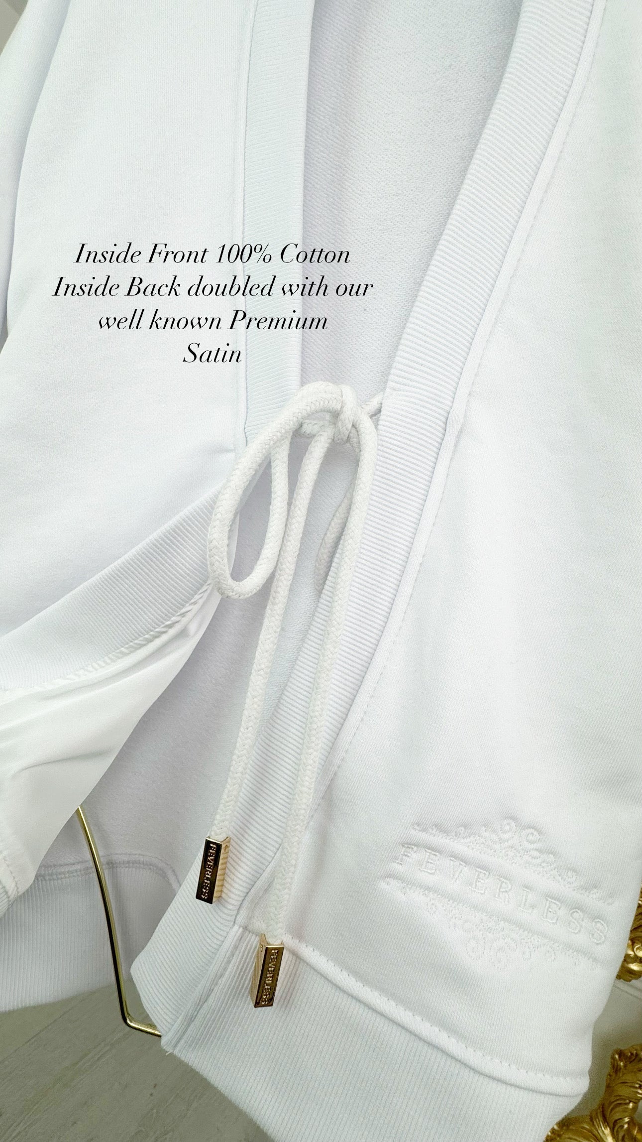 Blouse "Eria 330" with open back WHITE Blouse "Eria 330" with open back WHITE