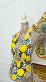 "Gaia" Amalfi LEMONS Traje de Baño/Una Pieza "Gaia" Amalfi LEMONS Traje de Baño/Una Pieza