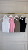 SET 3 Pieces "Blush" Backless Sweatshirt + Pants + Top - 5 Color Variations SET 3 Pieces "Blush" Backless Sweatshirt + Pants + Top - 5 Color Variations