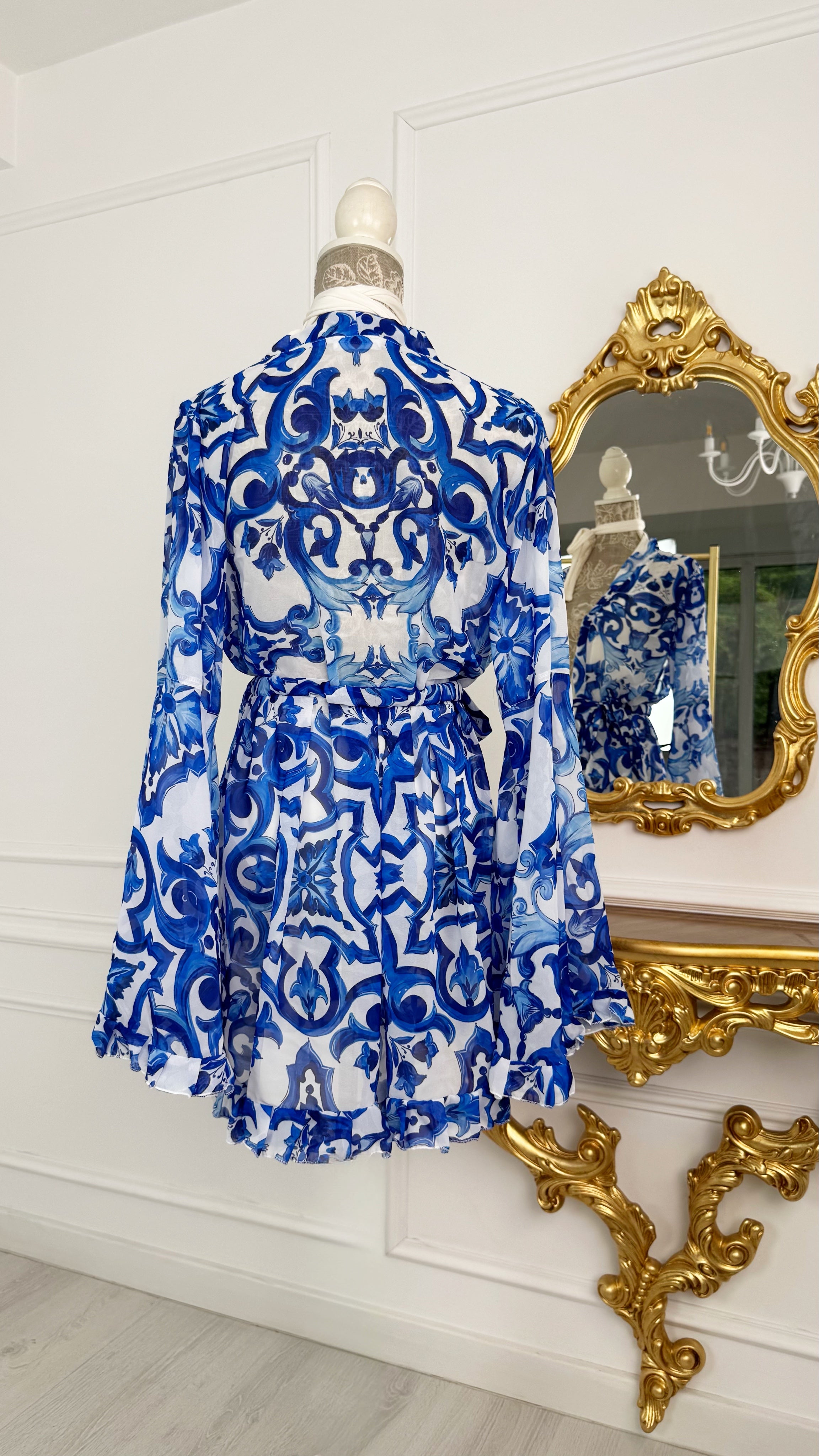 Cardigan Voal " Fantasia " - SCURT - Majolica Cardigan Voal " Fantasia " - SCURT - Majolica