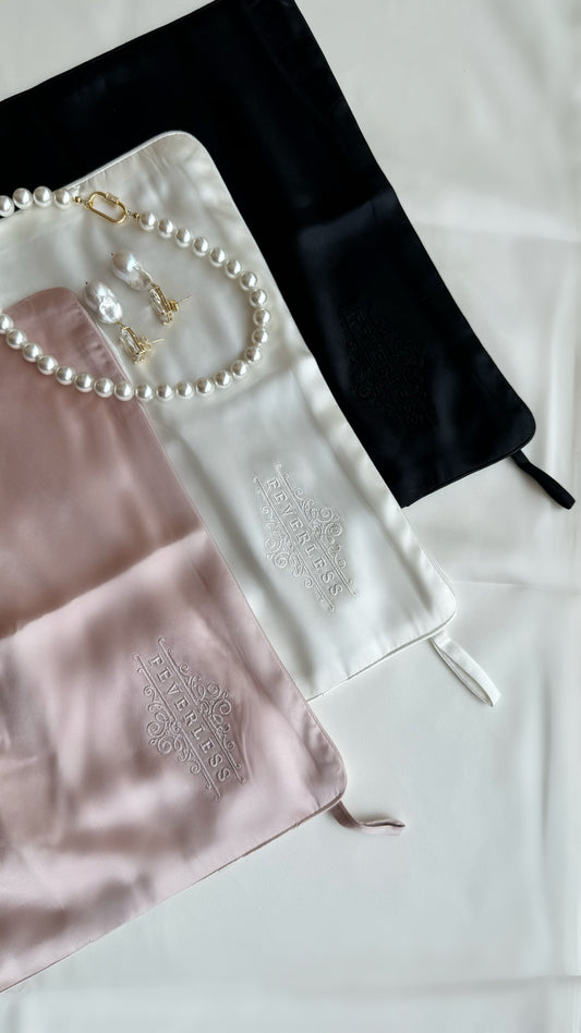 Natural Silk + Bamboo Fiber face towel
