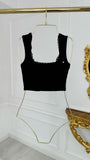 Bustier elástico "HERA" con encaje NEGRO Bustier elástico "HERA" con encaje NEGRO