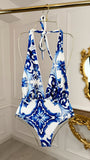 "Gaia" Santorini Swimsuit / Bodysuit "Gaia" Santorini Swimsuit / Bodysuit