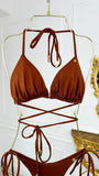 Sutien de baie triunghi AMBER cupe detașabile Sutien de baie triunghi AMBER cupe detașabile