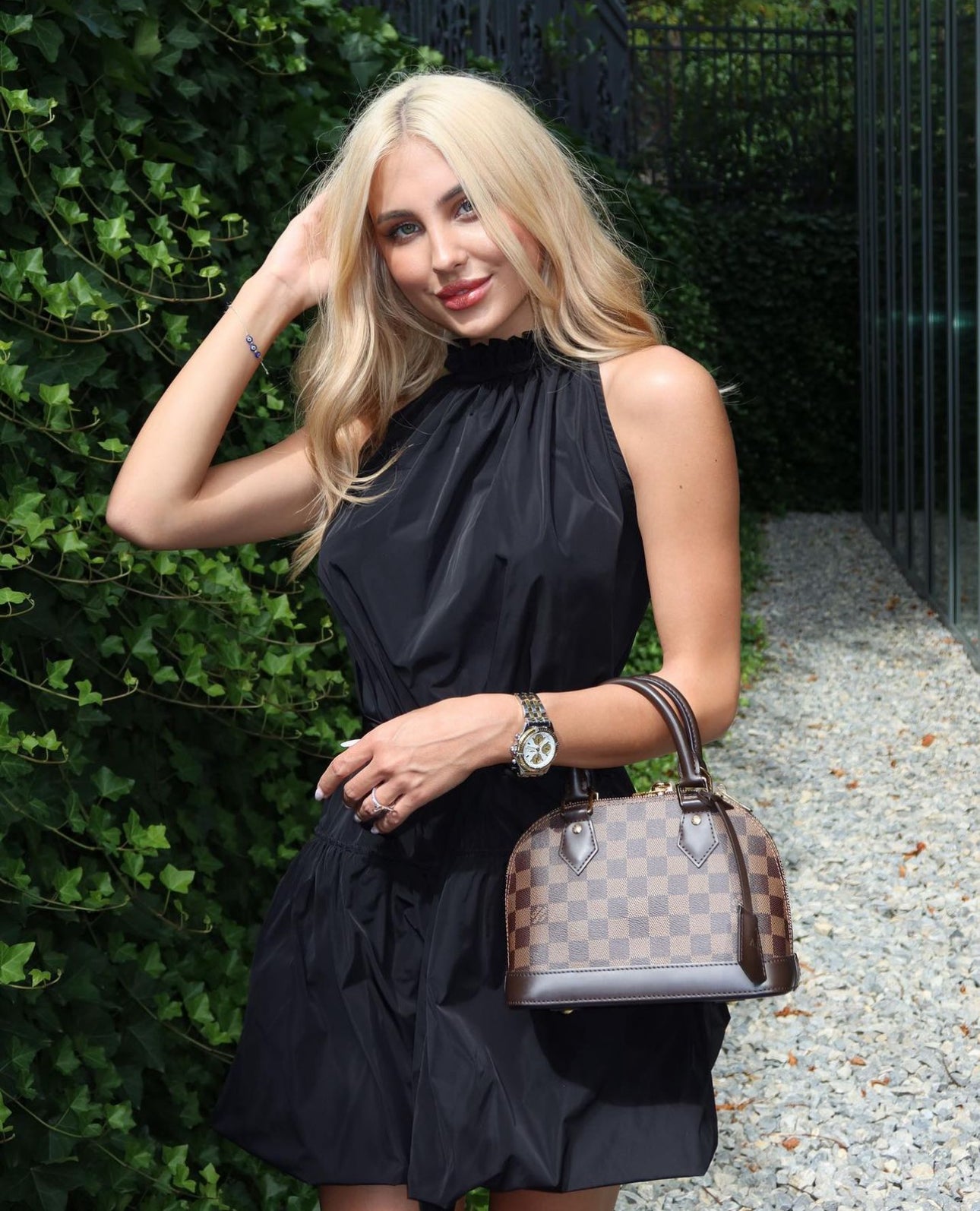 Short "Baby Doll" Non-Crease Taffeta Dress BLACK Short "Baby Doll" Non-Crease Taffeta Dress BLACK