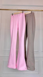 Pantaloni  "Blush" EVAZAȚI ROZ Pantaloni  "Blush" EVAZAȚI ROZ
