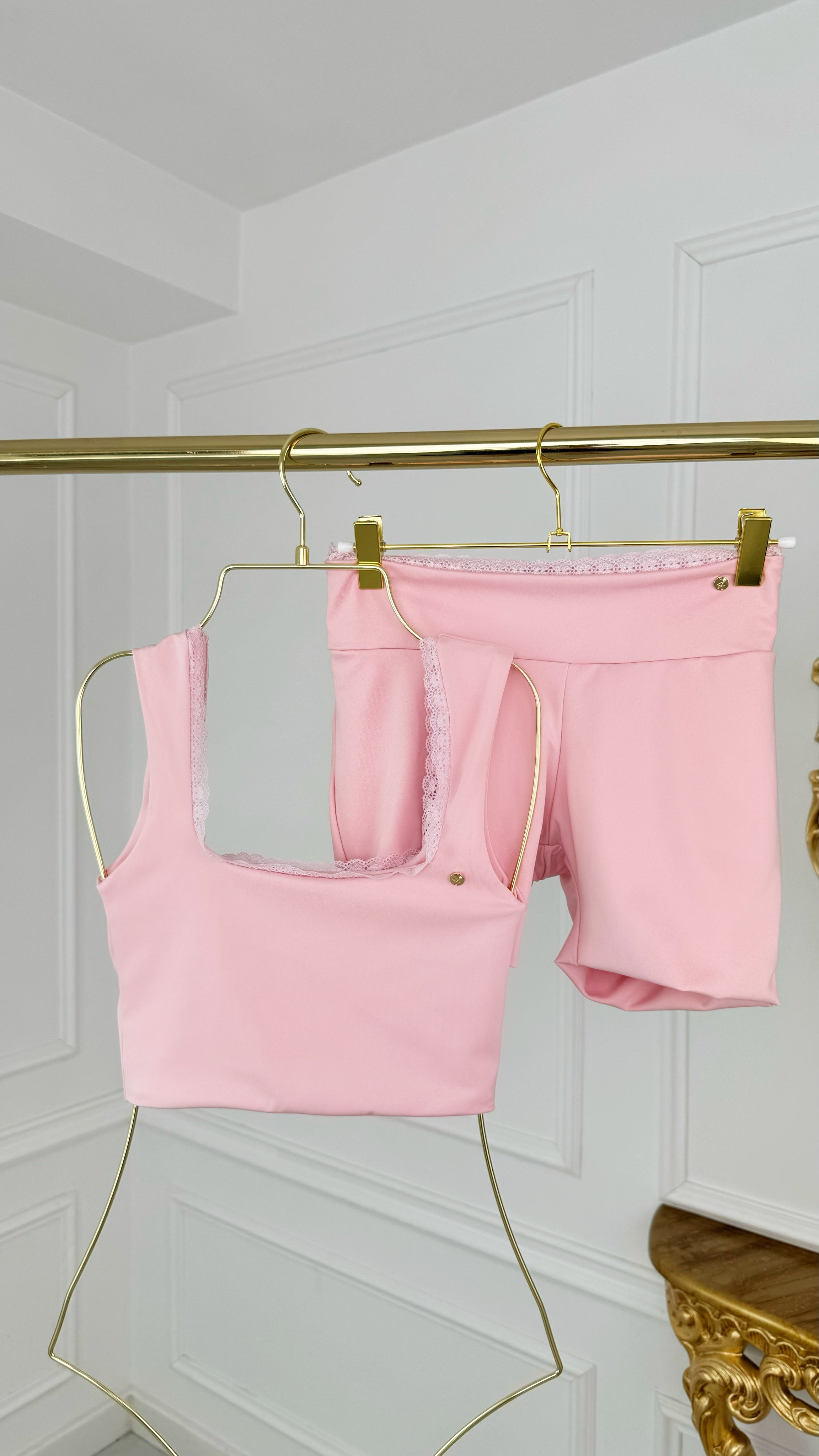 High waist elastic "HERA" shaper shorts Blush Pink High waist elastic "HERA" shaper shorts Blush Pink