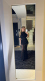 "Softie" T-Shirt with Collar and Snaps – Long – BLACK "Softie" T-Shirt with Collar and Snaps – Long – BLACK