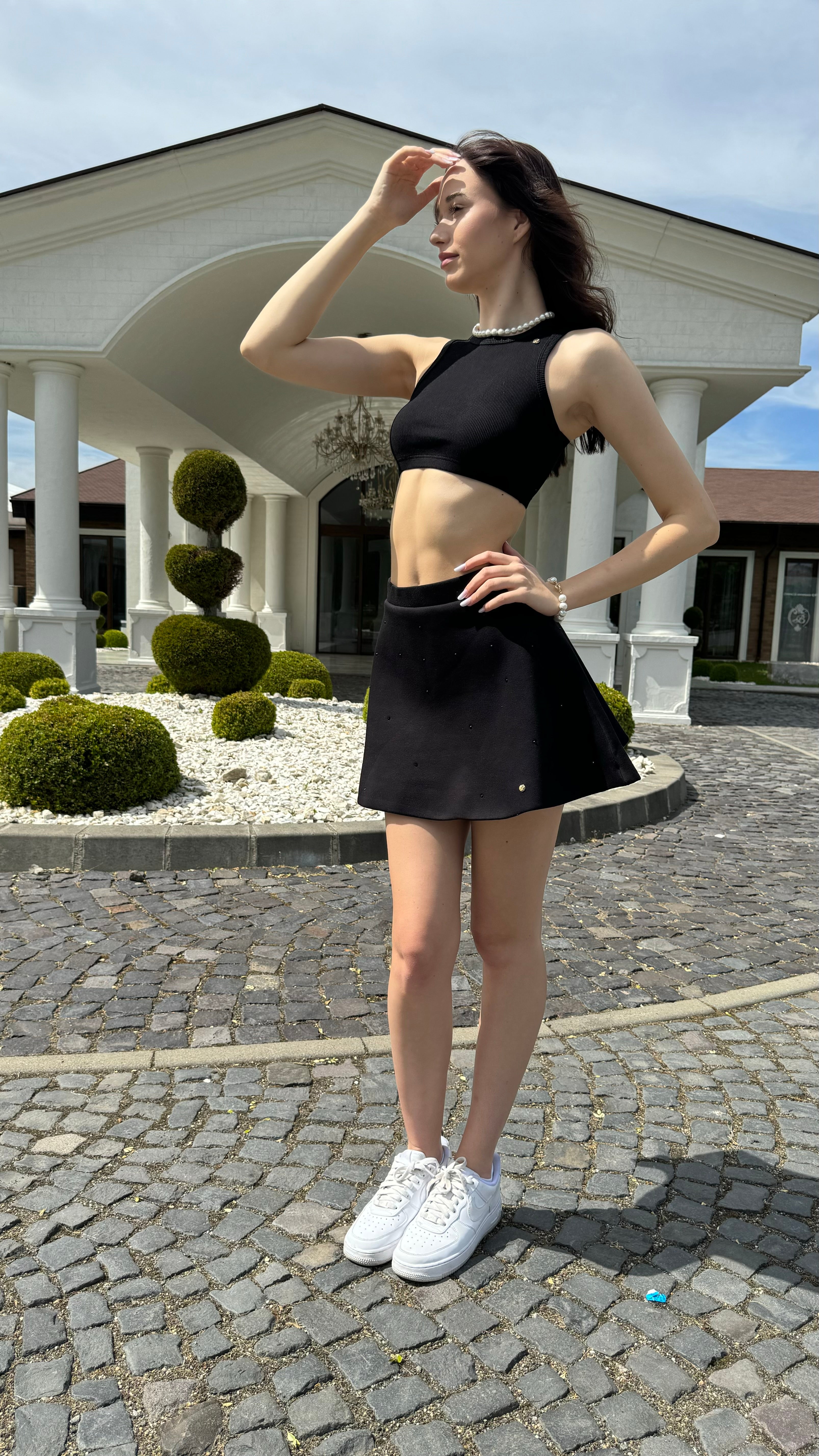 "Blush" Doll skirt with CRYSTALS - 4 VARIATIONS OF COLORS "Blush" Doll skirt with CRYSTALS - 4 VARIATIONS OF COLORS