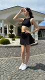 "Blush" Doll skirt with CRYSTALS - 4 VARIATIONS OF COLORS "Blush" Doll skirt with CRYSTALS - 4 VARIATIONS OF COLORS