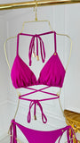 Triangle bathing bra "ORHIDEEA" removable cups Triangle bathing bra "ORHIDEEA" removable cups