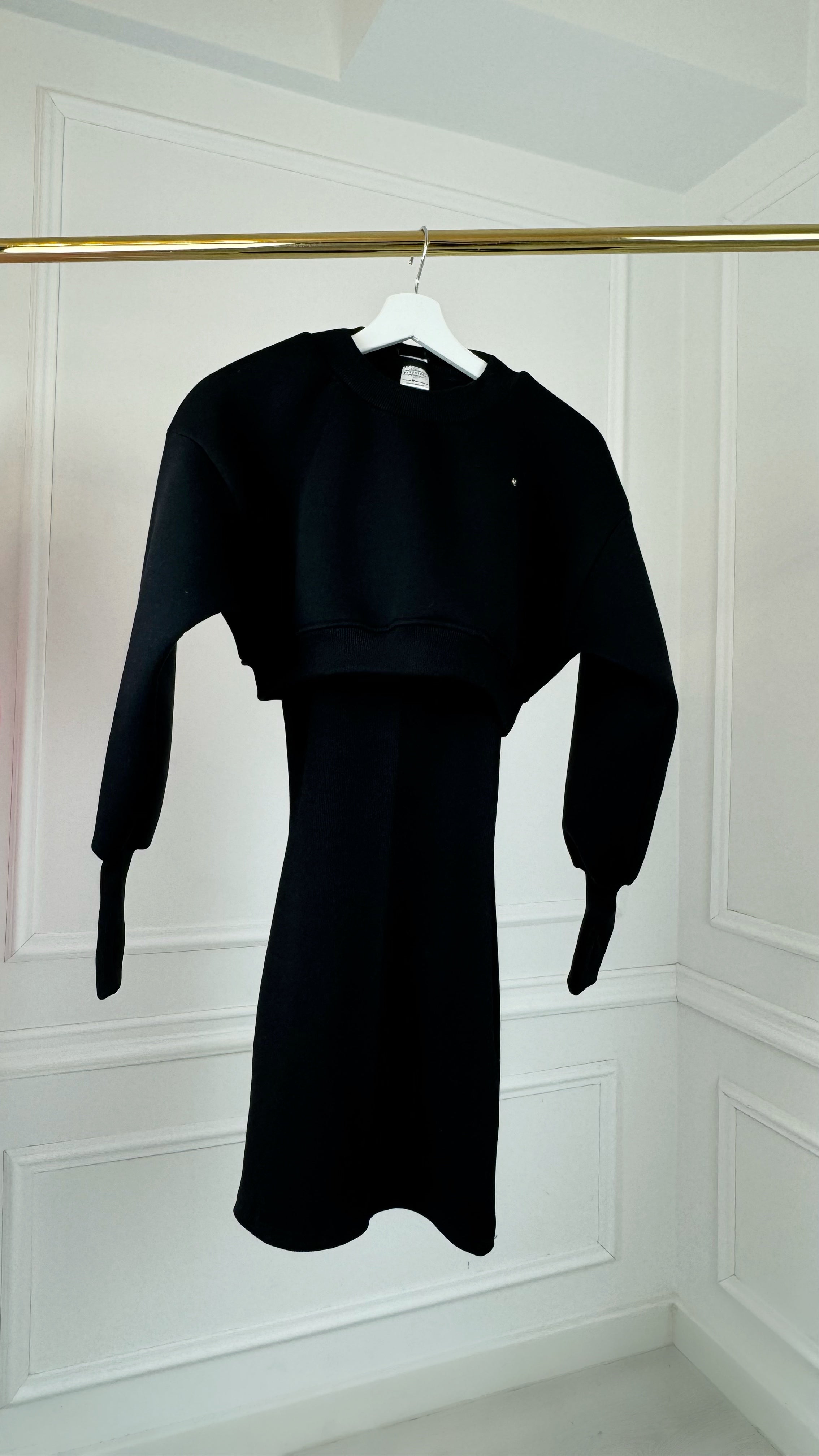 SET 2 Cropped Blouse + Rochie din Rib SCURTĂ - 4 VARIAȚII de CULORI SET 2 Cropped Blouse + Rochie din Rib SCURTĂ - 4 VARIAȚII de CULORI