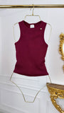 TOP Rib - BURGUNDY TOP Rib - BURGUNDY