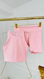 High waist elastic "HERA" shaper shorts Blush Pink High waist elastic "HERA" shaper shorts Blush Pink