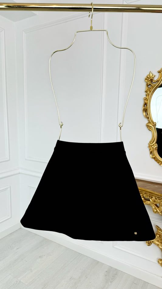 Skirt "Blush" Doll with Satin Interior BLACK.