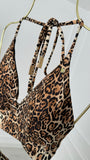 Bustier "Arista" Estampado Animal Bustier "Arista" Estampado Animal