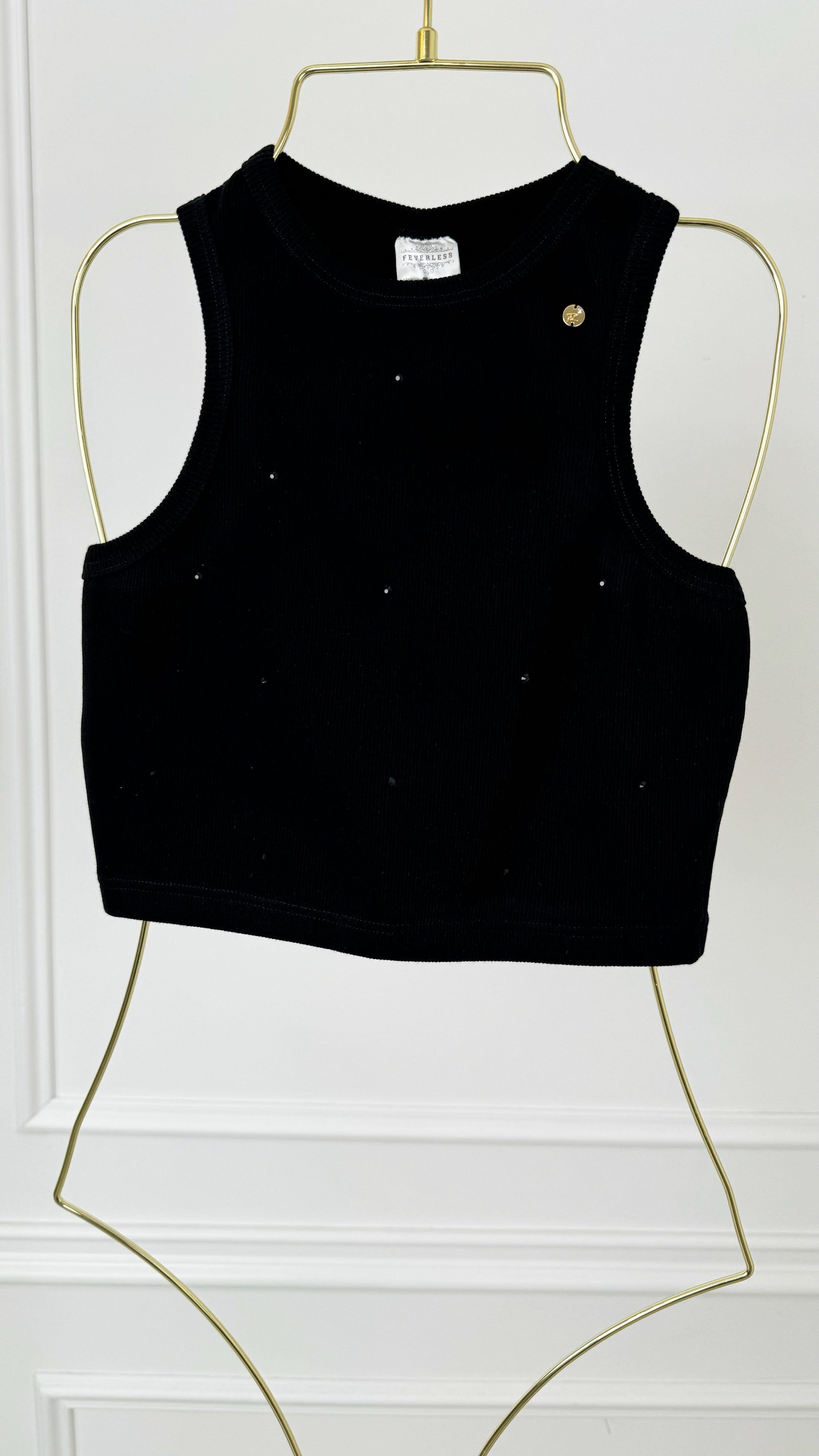 BUSTIERĂ cu CRISTALE Rib "Blush" - 4 Variații de Culori BUSTIERĂ cu CRISTALE Rib "Blush" - 4 Variații de Culori