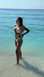 Sutien de baie triunghi CREM cupe detașabile Sutien de baie triunghi CREM cupe detașabile