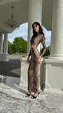 LONG elastic skirt "Arista" elastic Animal Print LONG elastic skirt "Arista" elastic Animal Print