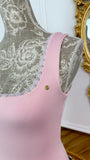 Body elastic modelator "Hera" cu dantelă - BABY PINK Body elastic modelator "Hera" cu dantelă - BABY PINK
