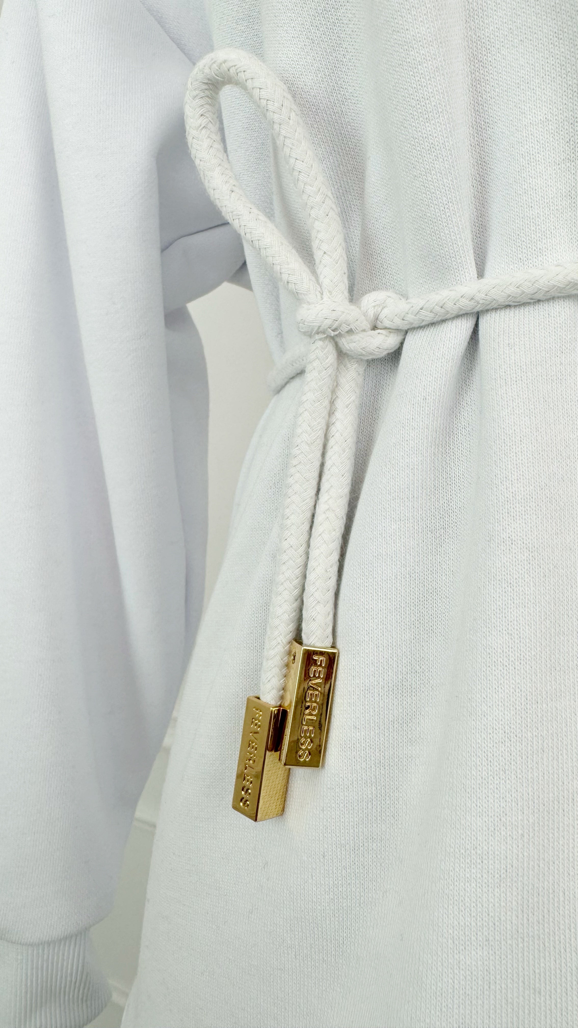 Blouse "Eria 330" with open back WHITE Blouse "Eria 330" with open back WHITE