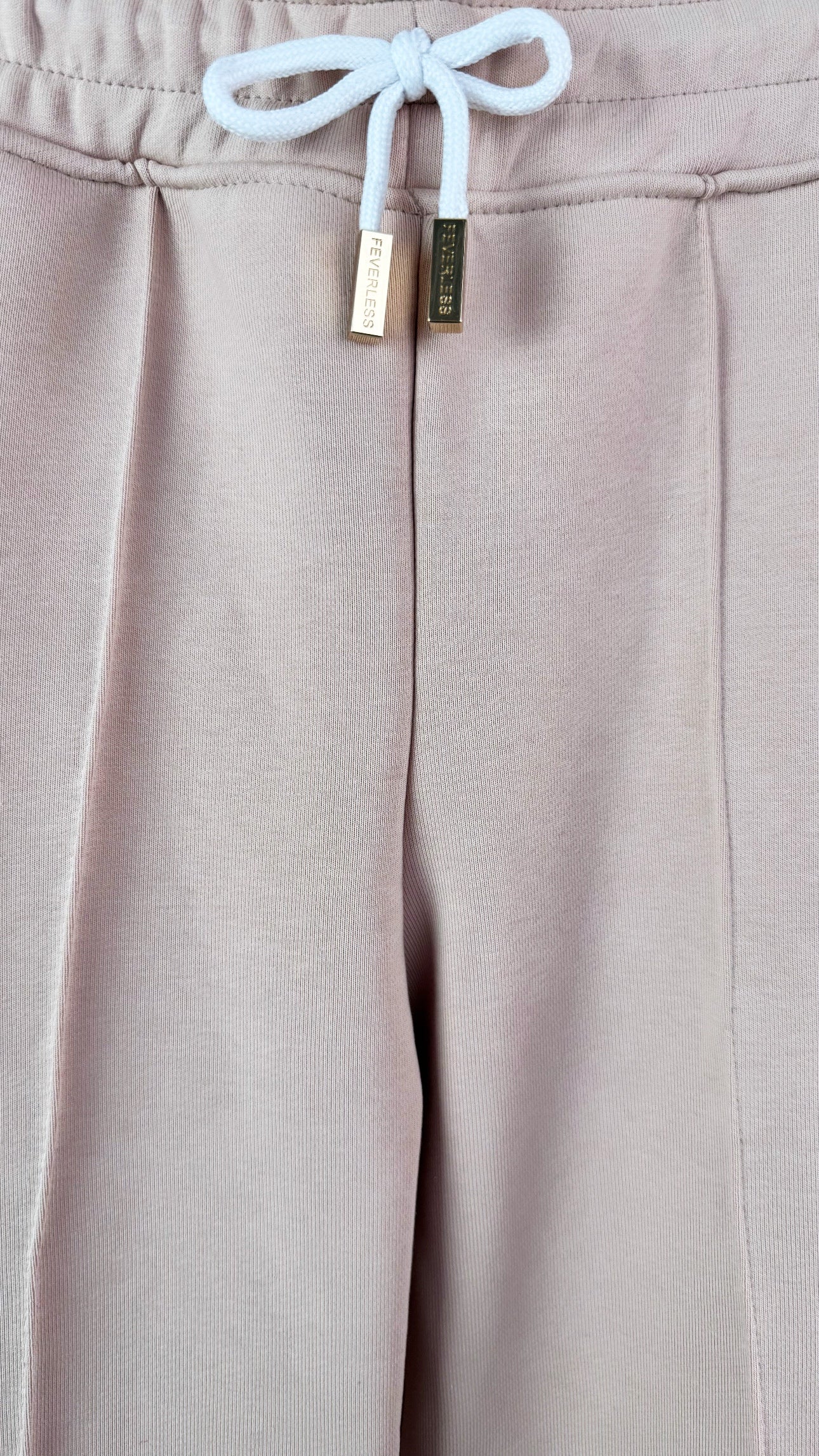 2-Piece Set "Eria 500" Top with Open Back + Long Straight Cotton Pants BEIGE 2-Piece Set "Eria 500" Top with Open Back + Long Straight Cotton Pants BEIGE
