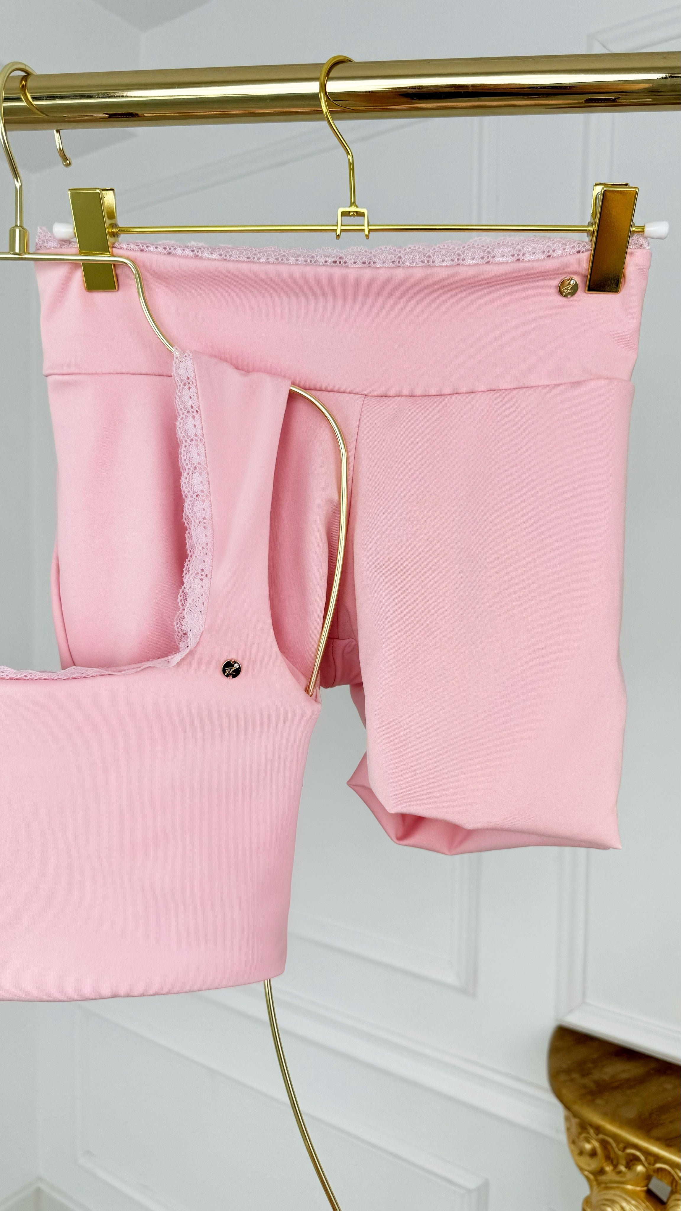 High waist elastic "HERA" shaper shorts Blush Pink High waist elastic "HERA" shaper shorts Blush Pink