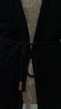 "Eria 500" CRYSTALS Backless Black Blouse "Eria 500" CRYSTALS Backless Black Blouse