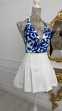Top elastic cu decolteu Drapat " Laila " Majolica Top elastic cu decolteu Drapat " Laila " Majolica