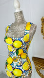 Body Modelador Elásticol "Hera" Amalfi LIMONES Body Modelador Elásticol "Hera" Amalfi LIMONES