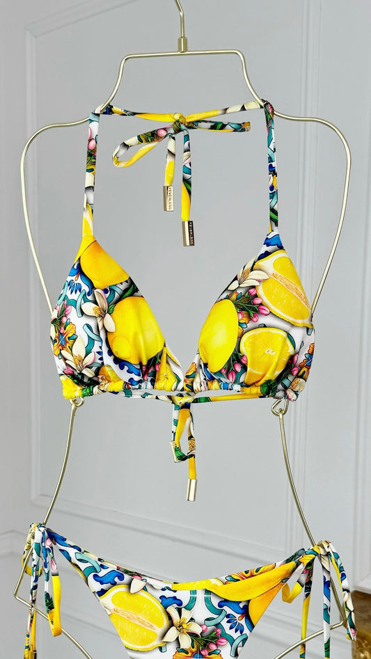 Triangle bathing bra "Amalfi" LEMONS
