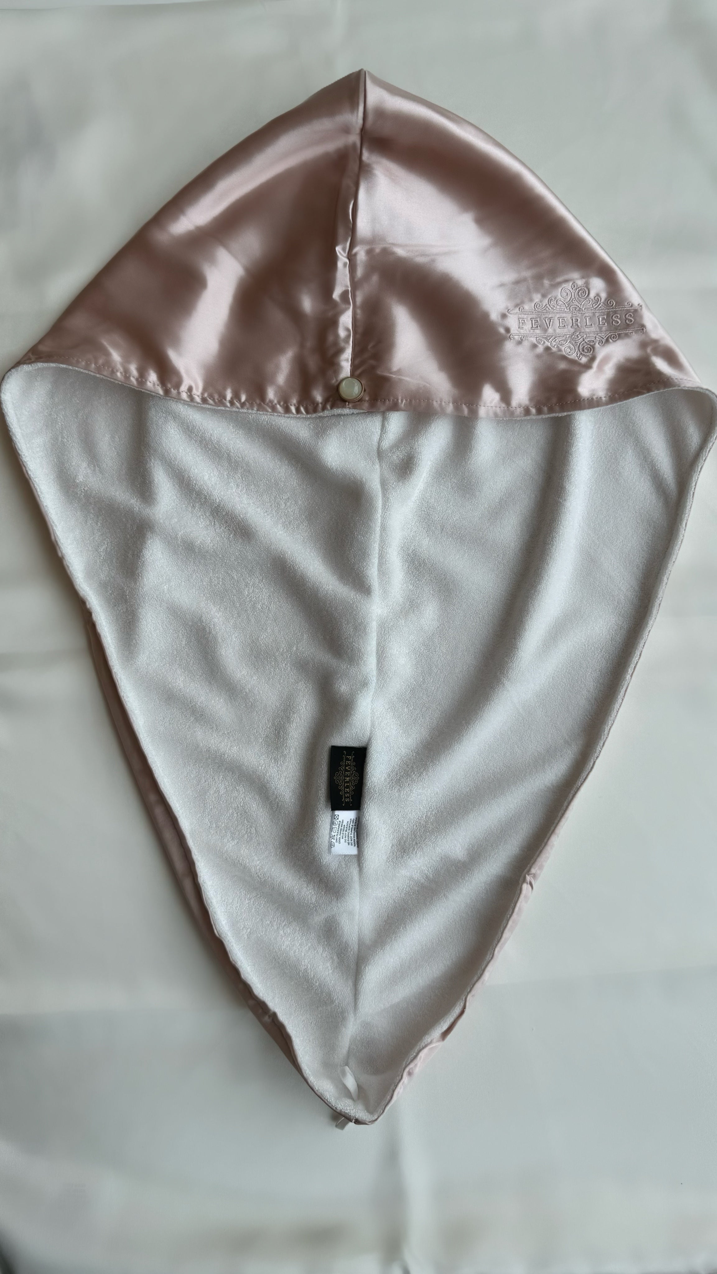 Toalla turbante para el pelo fabricada en Seda Natural + Fibra de Bambú Toalla turbante para el pelo fabricada en Seda Natural + Fibra de Bambú