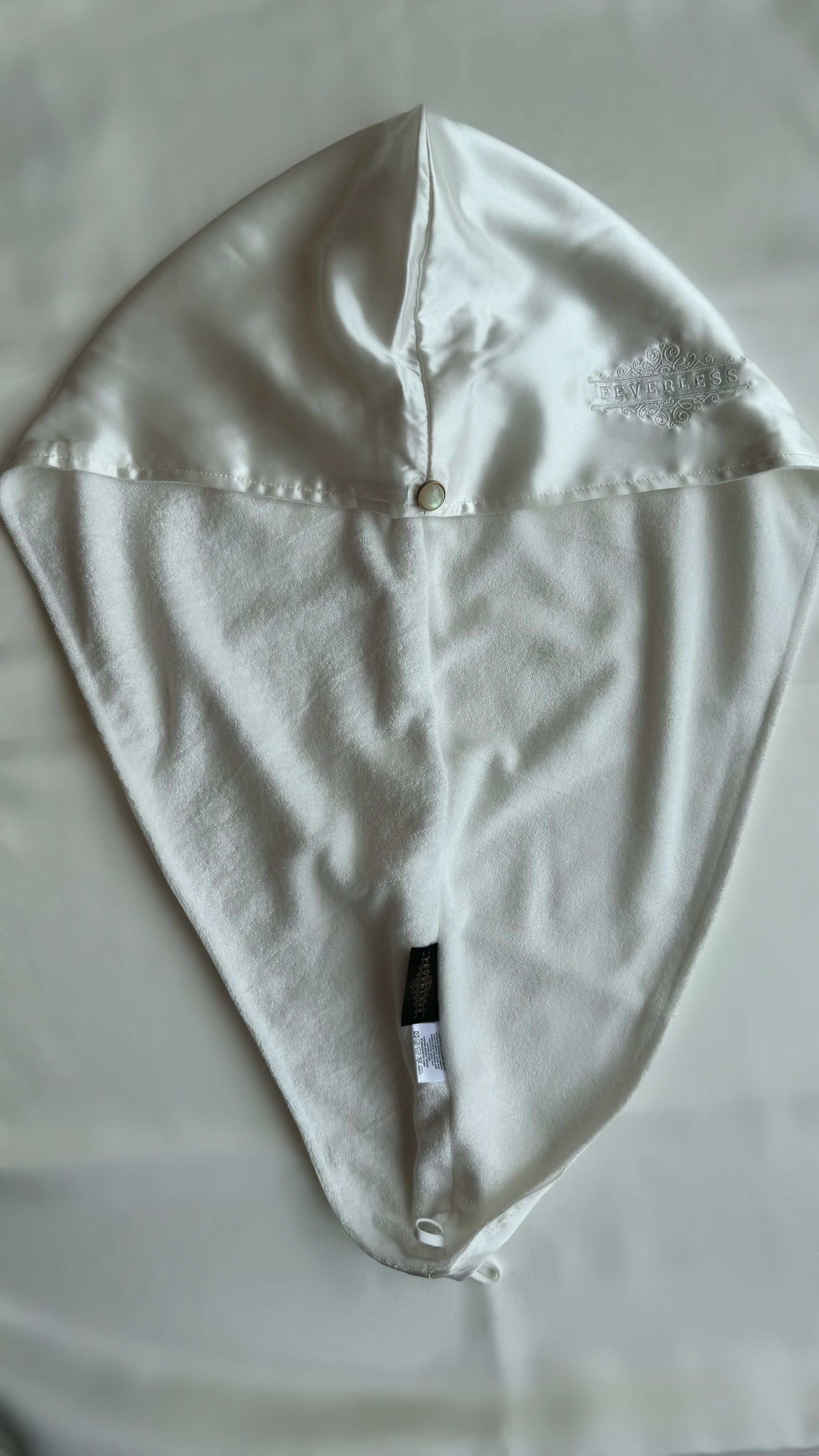 Toalla turbante para el pelo fabricada en Seda Natural + Fibra de Bambú Toalla turbante para el pelo fabricada en Seda Natural + Fibra de Bambú